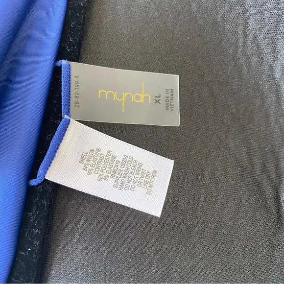 Sz. XL Mynah blue Bandeau Bikini Top (RR8) - Picture 4 of 8